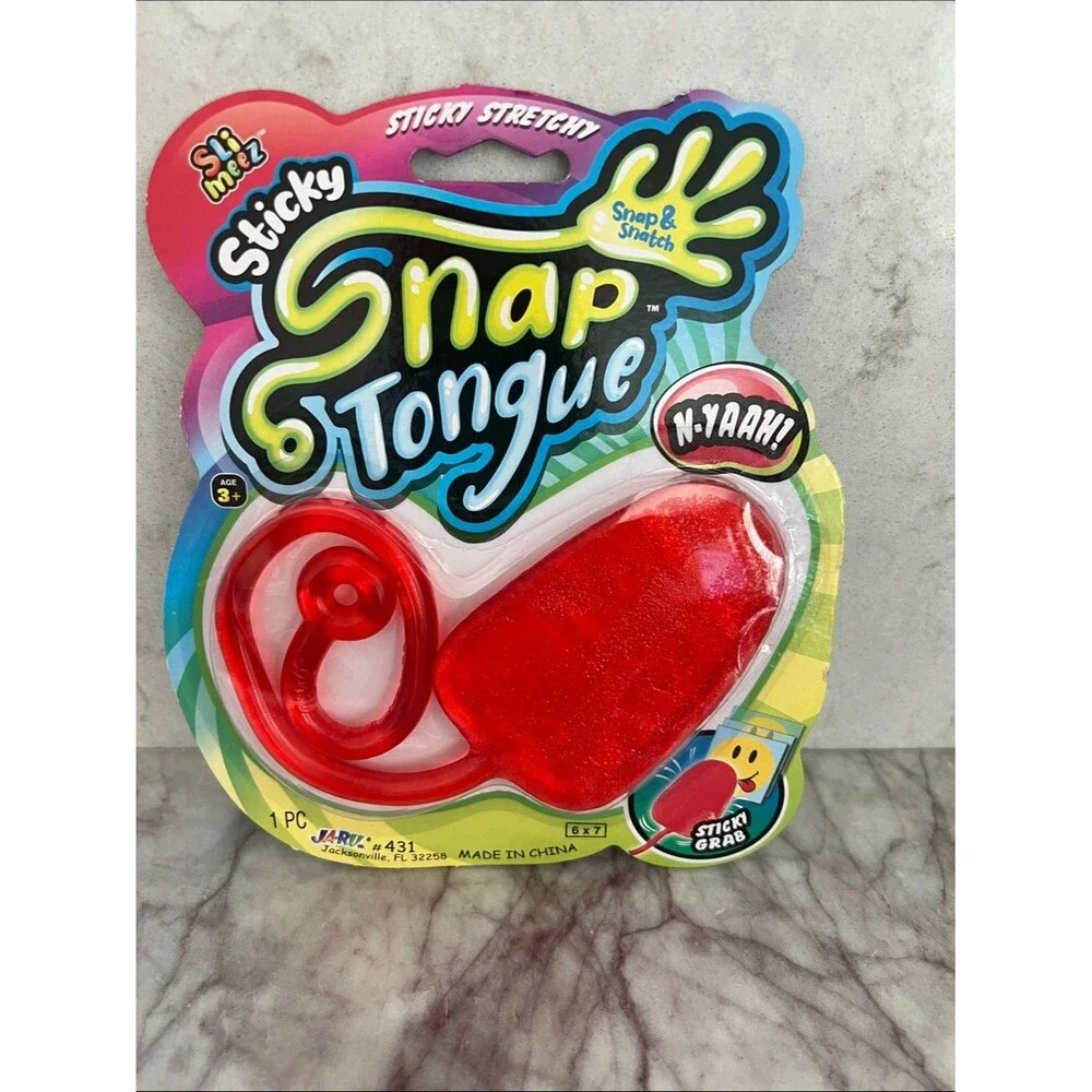 JA-RU Slim-Eez Stretchy Sticky Giant Snap Hand & Slimeez™ Sticky Snap Tongue